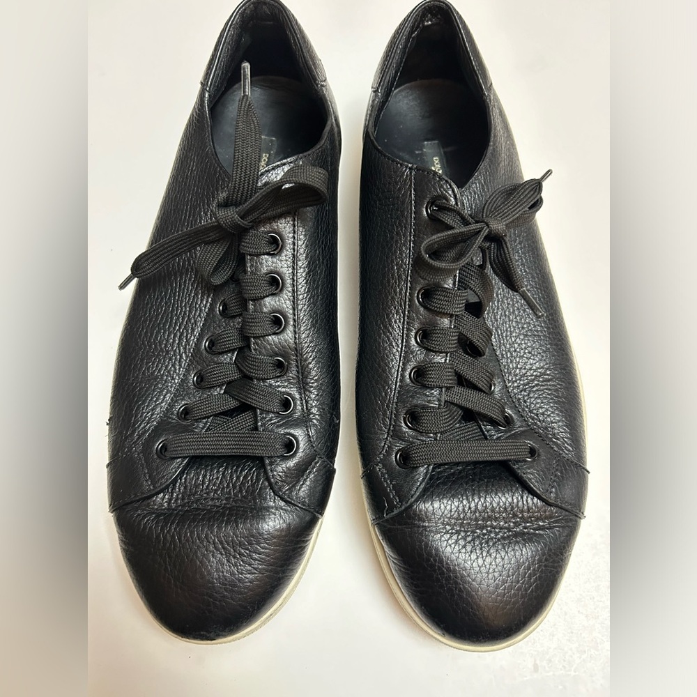 Dolce & Gabbana Slip On Lace Tie Sneakers